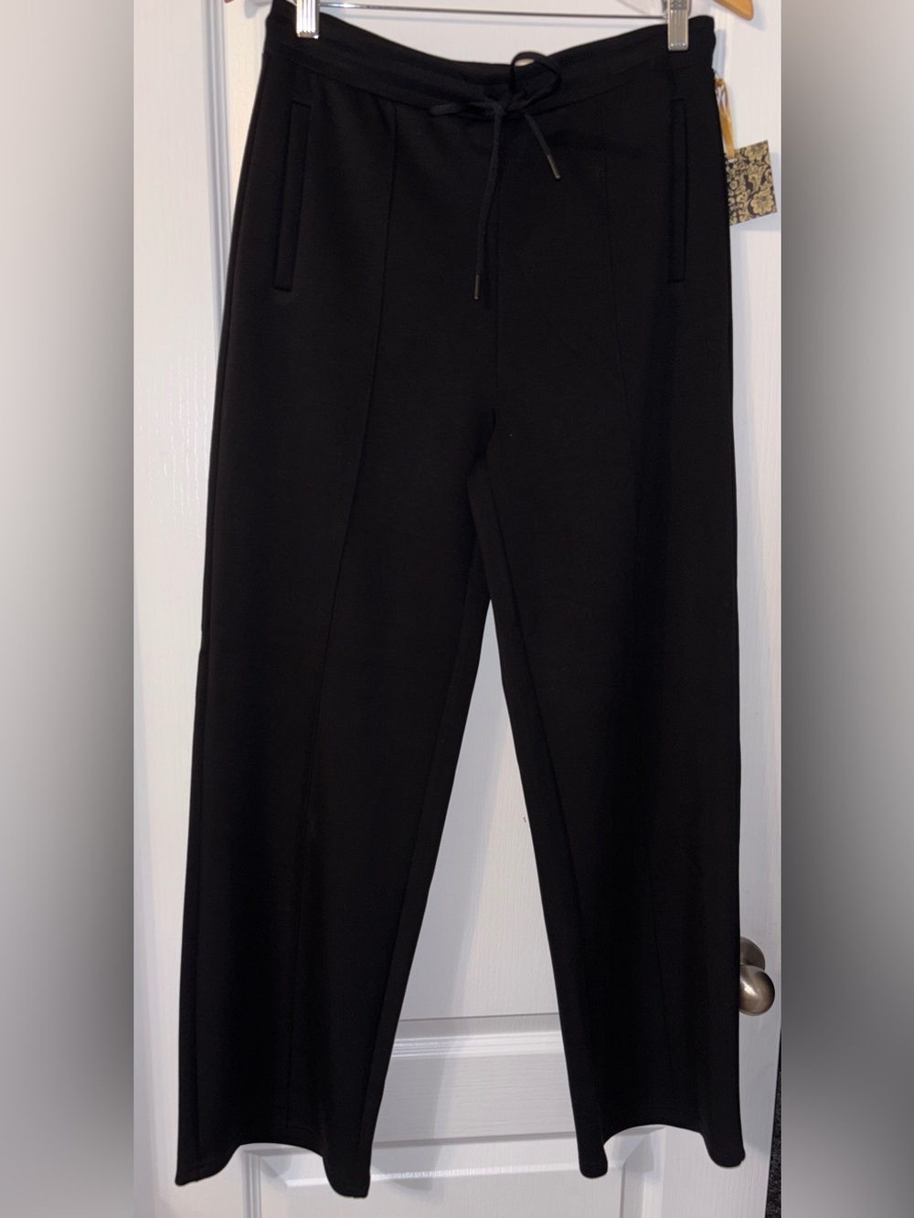Christian Siriano NY NuSable Dress Pants Black Size L - Straight Leg- NWT